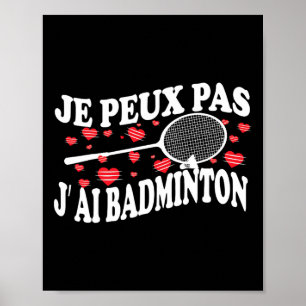 Affiche Je ne peux pas avoir un mauvais Humour de joueur d