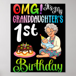 Affiche Je ne peux pas rester calme, 1er anniversaire de m