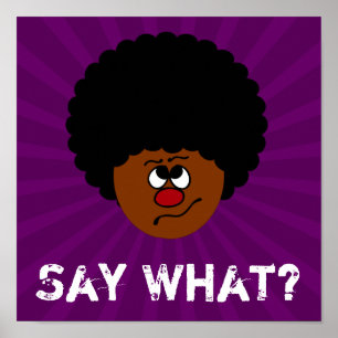 Affiche Je ne peux pas vous avoir entendus droits ;