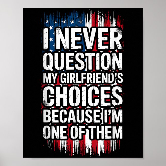 Affiche Je ne remets jamais en question les choix de ma pe (Devant)