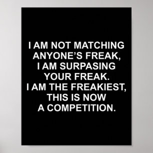 Affiche Je ne ressemble pas au monstre de quelqu'un Je sur