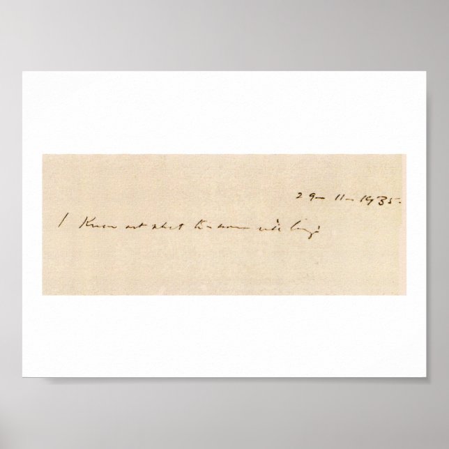 Affiche Je ne sais pas ce que demain apportera (Devant)