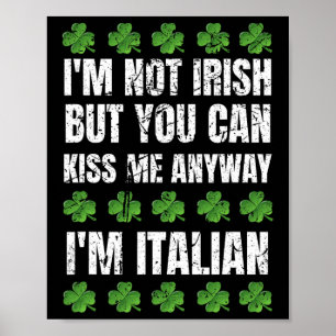 Affiche Je ne suis pas irlandais Embrassez-moi quand même