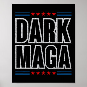 Affiche Je ne suis pas juste dans l'obscurité Trump 2024 É