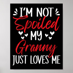 Affiche Je ne suis pas Siled Ma grand-mère m'aime Famille