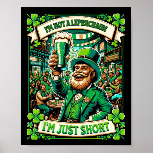 Affiche Je ne suis pas un lutin je suis juste petit T-shir