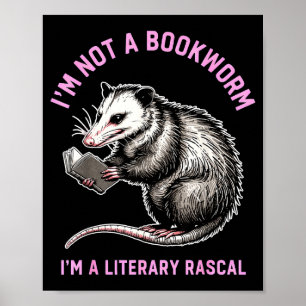 Affiche Je ne suis pas un rat de bibliothèque, je suis un 