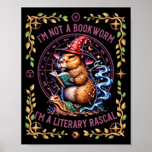 Affiche Je ne suis pas un rat de bibliothèque, je suis un 