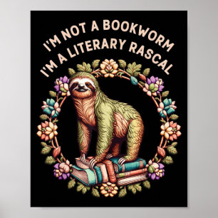 Affiche Je ne suis pas un rat de bibliothèque, je suis un 