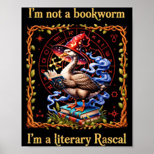 Affiche Je ne suis pas un rat de bibliothèque, je suis une