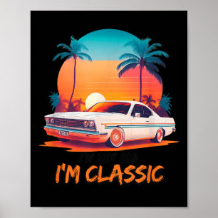 Affiche Je Ne Suis Pas Vieux Im Clic, drôle De Graphique D