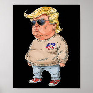 Affiche Je Ne Suis Qu'Un Gars Chill - Un Gars Chill Drôle 