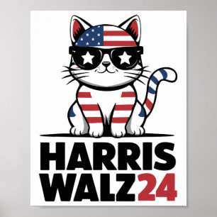 Affiche Je Parle Kamala Harris Président Comma La Ameri