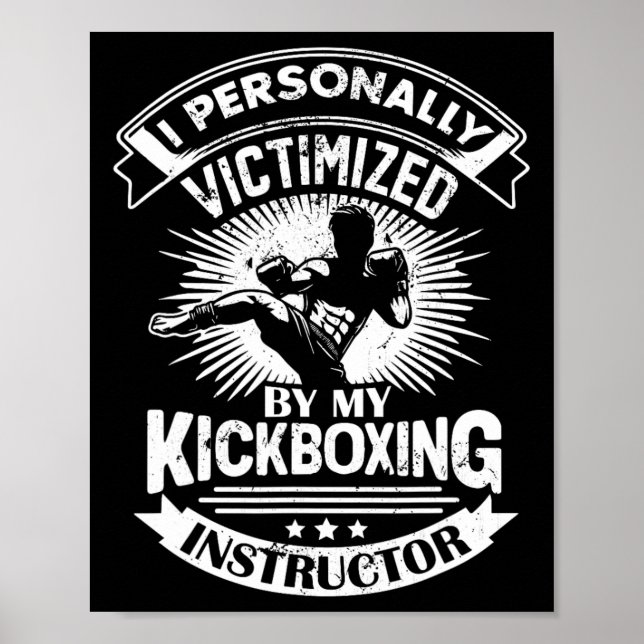 Affiche Je personnellement victimisé par mon instructeur d (Devant)