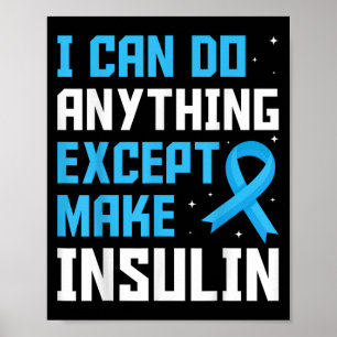Affiche Je Peux Faire Tout Sauf Faire Du Ruban Bleu Insuli