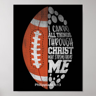 Affiche Je peux faire toutes choses par Christ Football Ch