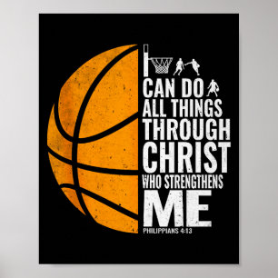 Affiche Je peux faire toutes choses par le Christ Christia