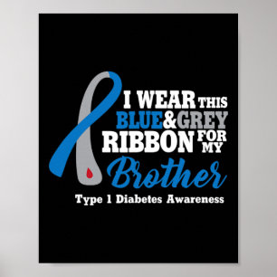 Affiche Je porte du bleu et du gris pour mon frère, guerri