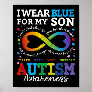 Affiche Je Porte Du Blues Pour Mon Fils Sensibilisation su