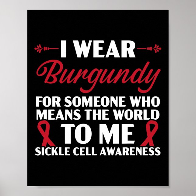 Affiche Je Porte La Bourgogne Pour Quelqu'Un Qui Veut Dire (Devant)