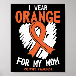 Affiche Je Porte L'Orange Pour Ma Mère Les Crps Rsd Soutie