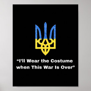 Affiche Je porterai le costume quand cette guerre est au-d