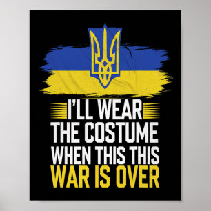 Affiche Je porterai le costume quand cette guerre sera fin