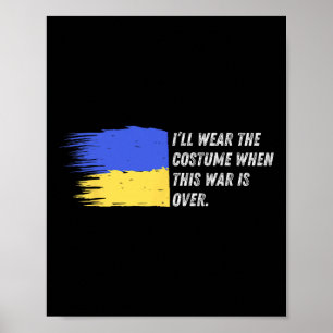 Affiche Je porterai le costume quand cette guerre sera fin