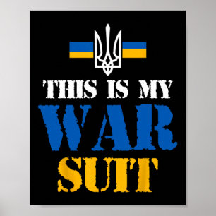 Affiche Je porterai le costume quand cette guerre sera fin