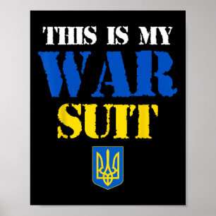 Affiche Je porterai le costume quand cette guerre sera fin