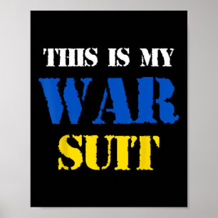 Affiche Je porterai le costume quand cette guerre sera fin