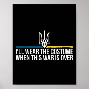 Affiche Je porterai le costume quand cette guerre sera ter