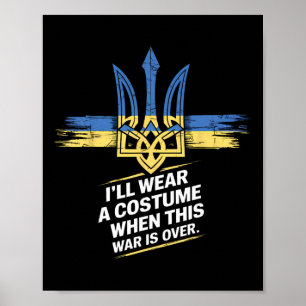 Affiche Je porterai un costume quand cette guerre sera fin
