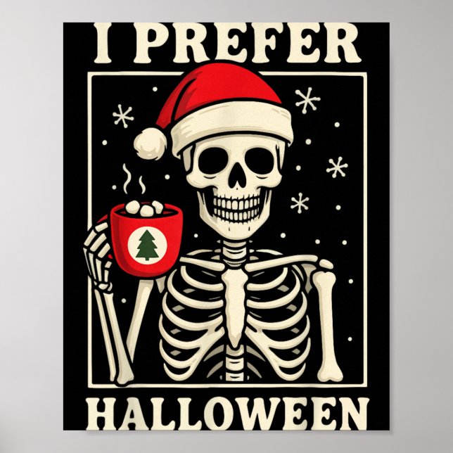 Affiche Je préfère Halloween (Devant)