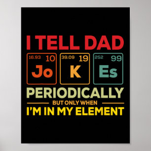 Affiche Je raconte des blagues à Papa périodiquement mais