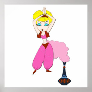 Affiche Je rêve de Jeannie