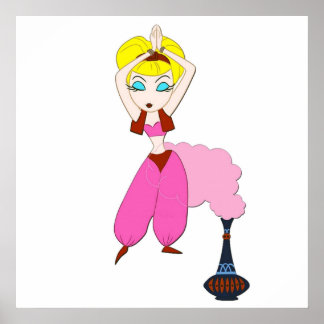 Affiche Je rêve de Jeannie