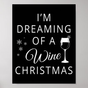 Affiche Je rêve d'un vin Noël T