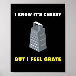 Affiche Je sais que c'est du fromage mais je sens Grate hu