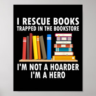 Affiche Je sauve des livres piégés dans la librairie Funny