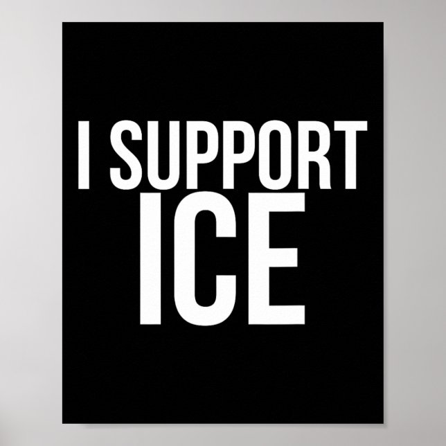 Affiche Je soutiens l'expulsion des glaces (Devant)