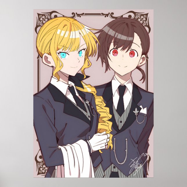 Affiche Je suis amoureux des méchants | Rae et Claire (Devant)