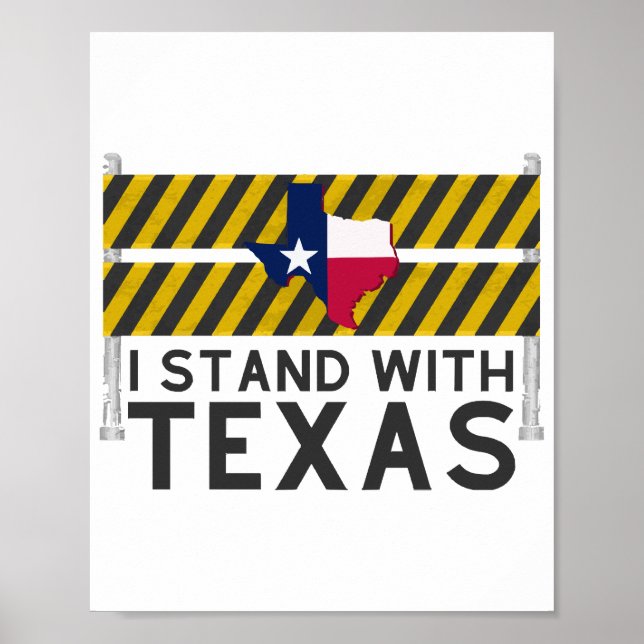 Affiche Je suis avec le Texas  (Devant)