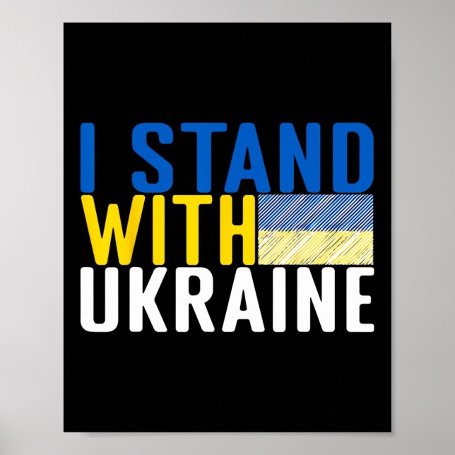 Affiche Je suis avec l'Ukraine 15  (Devant)