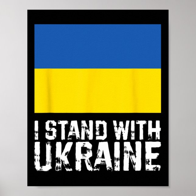 Affiche Je suis avec l'Ukraine 5  (Devant)
