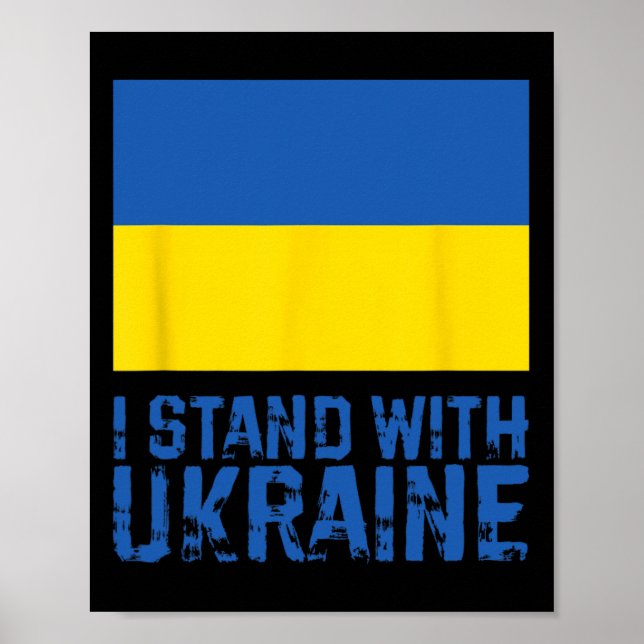 Affiche Je suis avec l'Ukraine 6  (Devant)