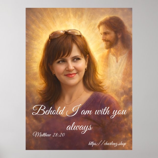 Affiche Je suis avec toi toujours Extra Large 40x53 Beaux- (Devant)