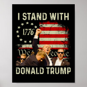 Affiche Je Suis Avec Trump Drôle Trump 2024