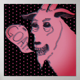 Affiche Je Suis Chèvre