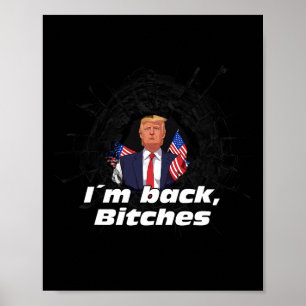 Affiche Je suis Ck Trump 2024 Patriotic Take America Ck El